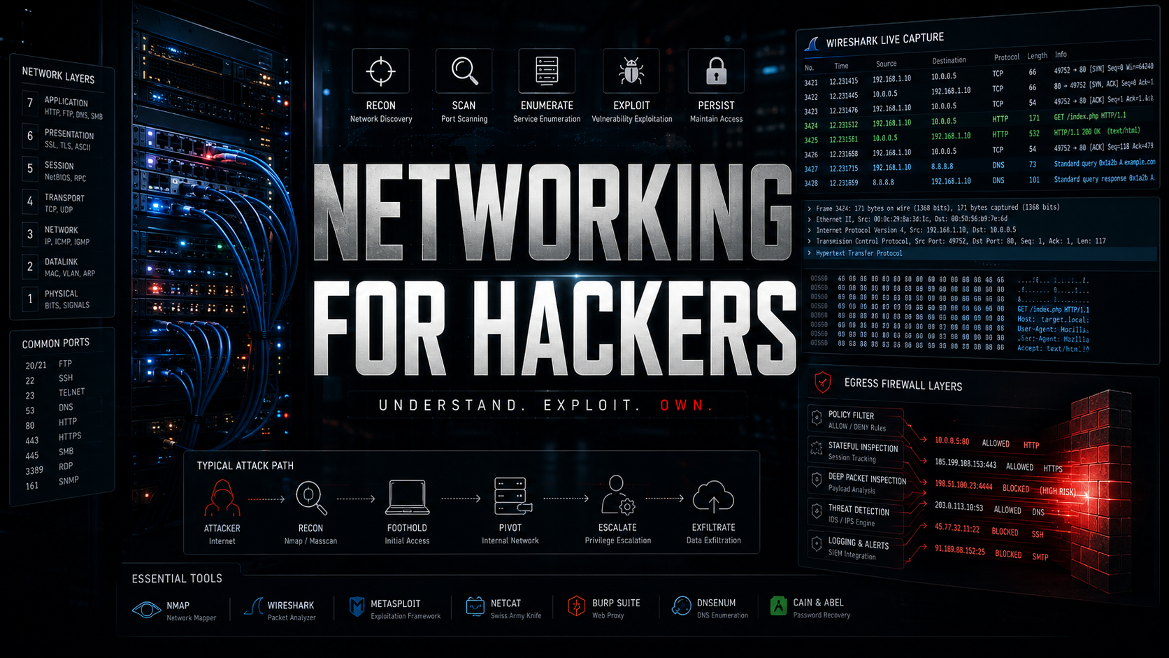 Computer Networking for Advanced Hackers
