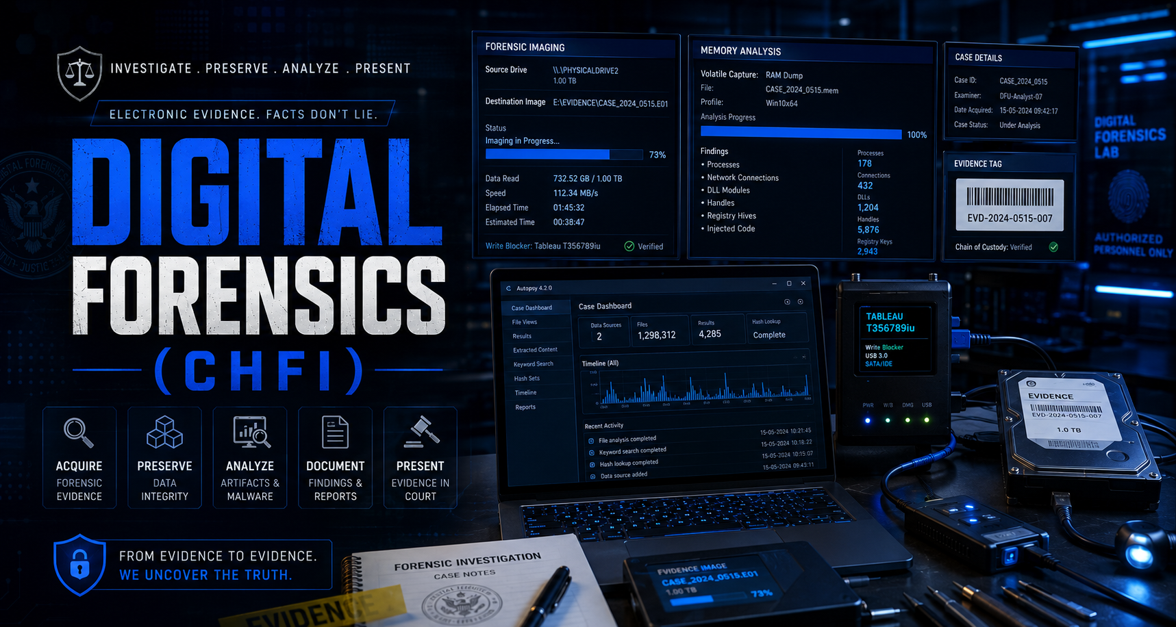 C|HFI: Certified Hacking Forensic Investigator