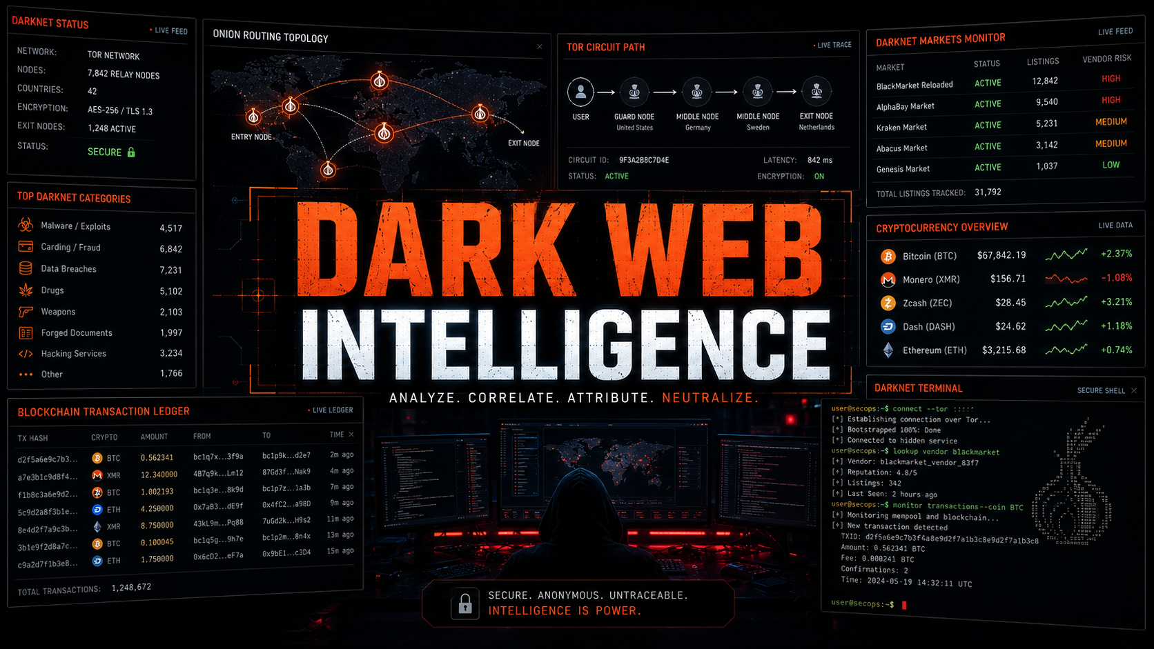 Dark Web Intelligence & Covert Threat Operations